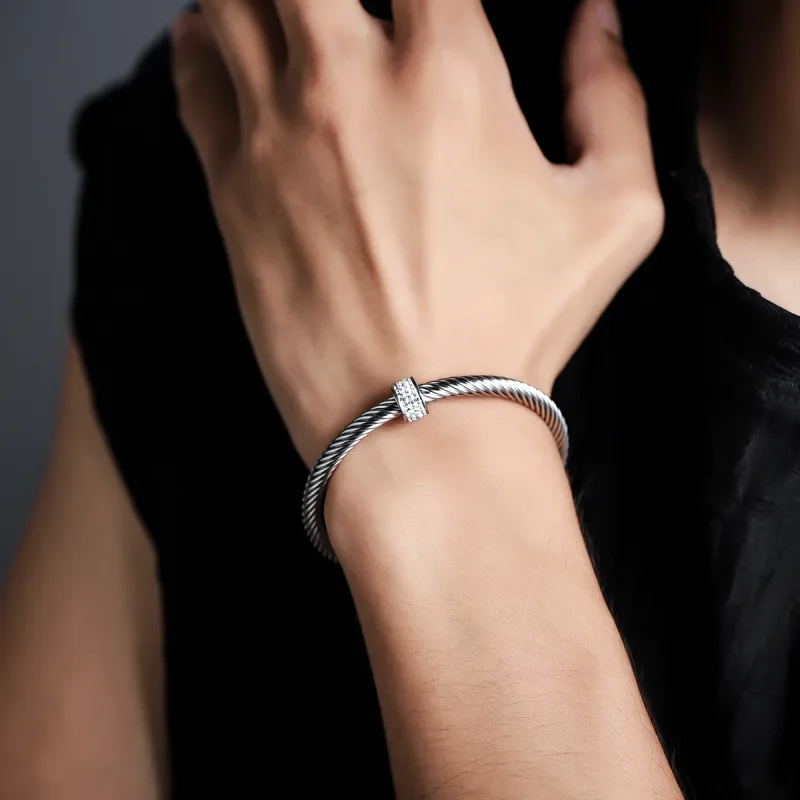 BKBU Titanium Steel Bangles Unisex-1