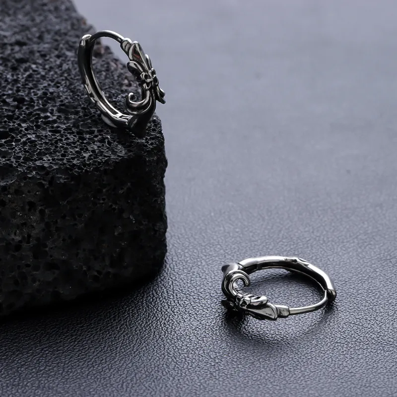 BKBU Titanium Steel Earrings Unisex-2