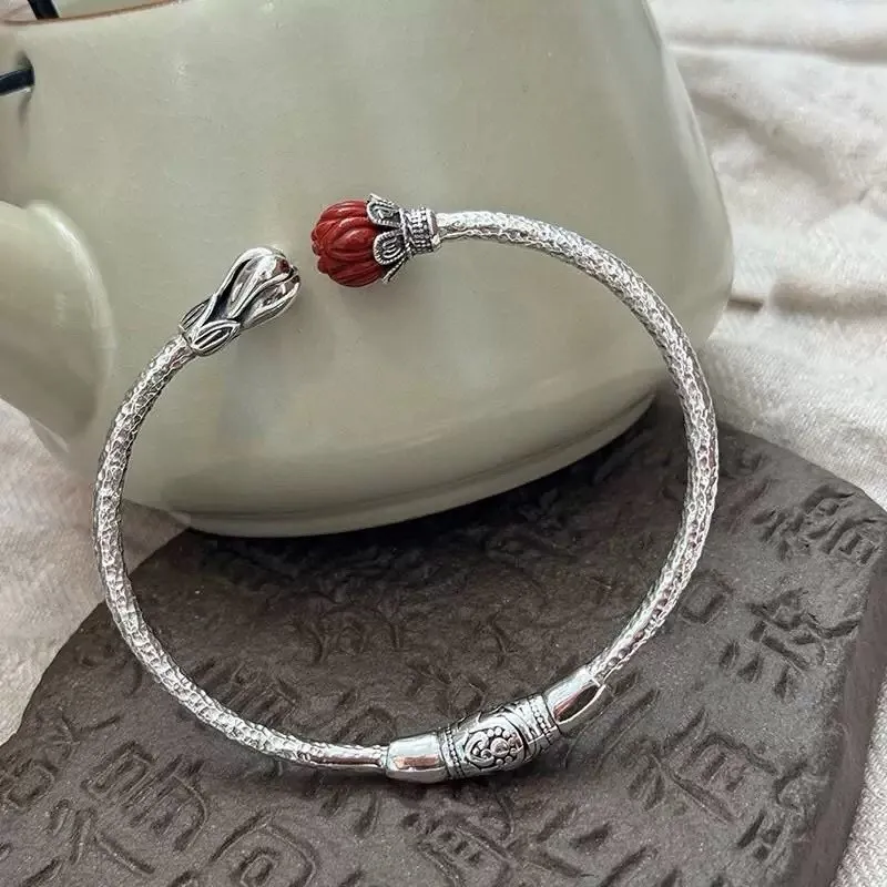 BKBU 999 Fine Silver Bangles Women's-3