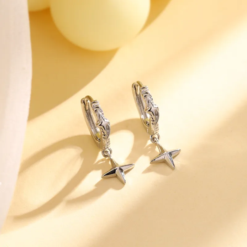 BKBU Titanium Steel Earrings Unisex-2