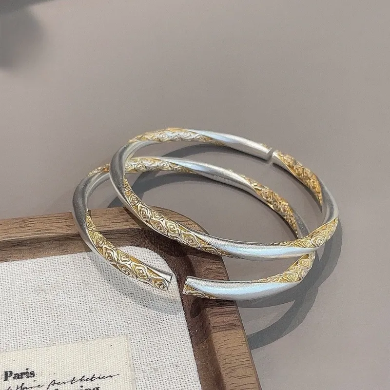 BKBU 999 Fine Silver Bangles Unisex-1