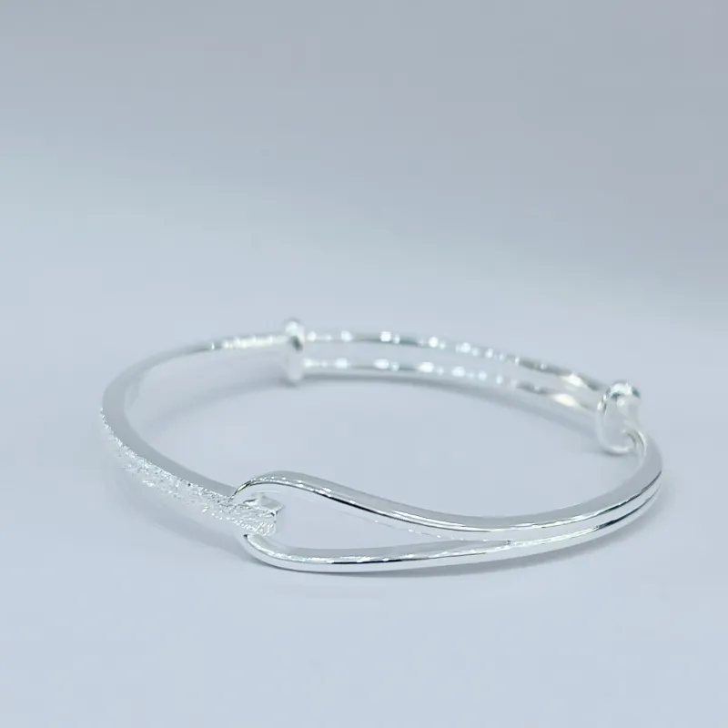 BKBU 999 Fine Silver Bangles Unisex-1