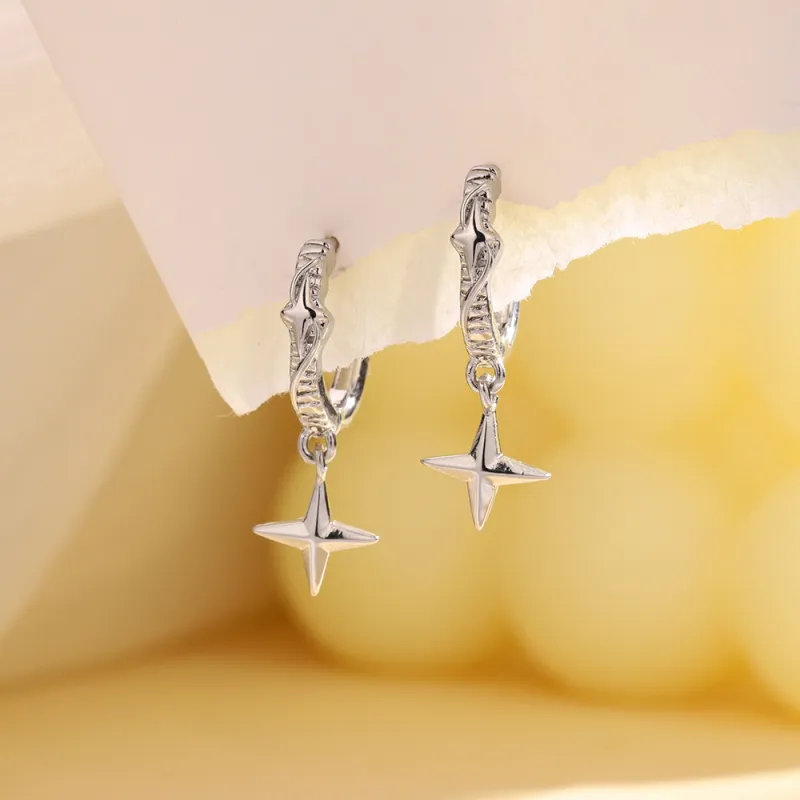 BKBU Titanium Steel Earrings Unisex-4