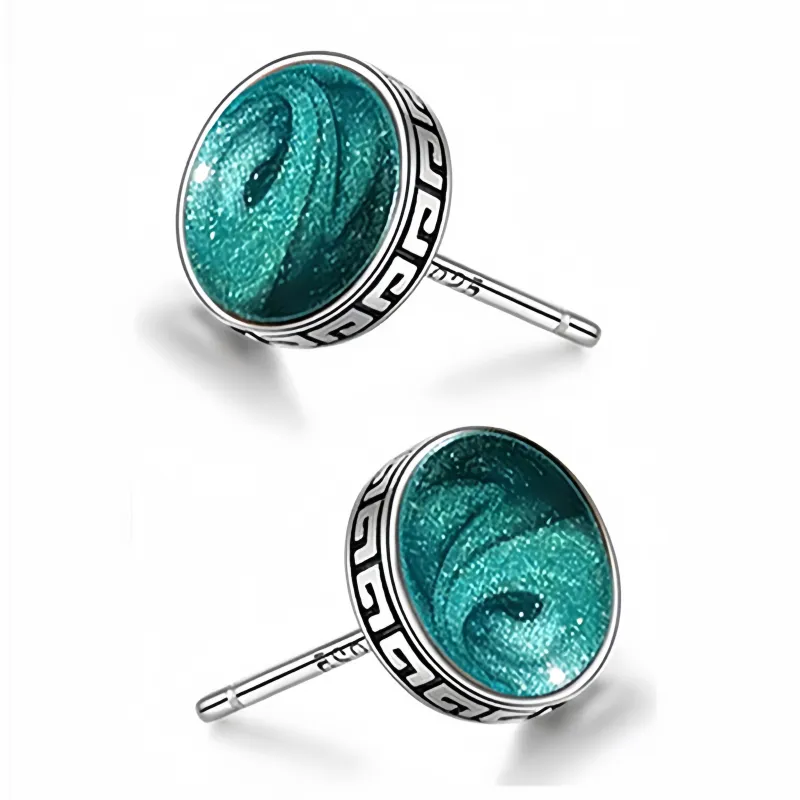 BKBU Titanium Steel Stud Earrings Unisex-1