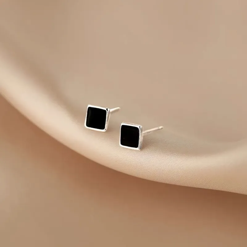BKBU 999 Fine Silver Stud Earrings Unisex-6