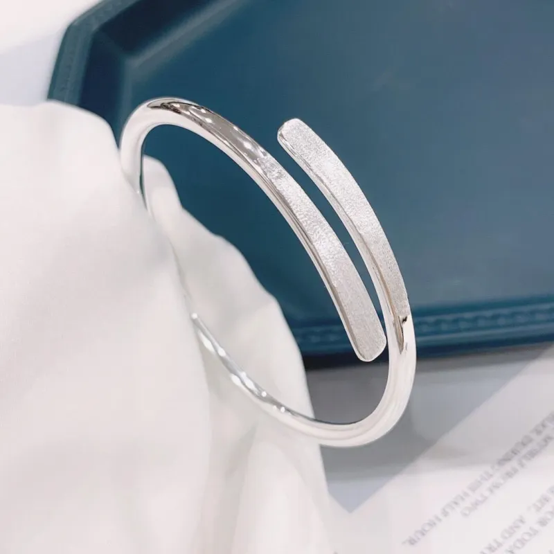 BKBU 999 Fine Silver Bangles Women's-4