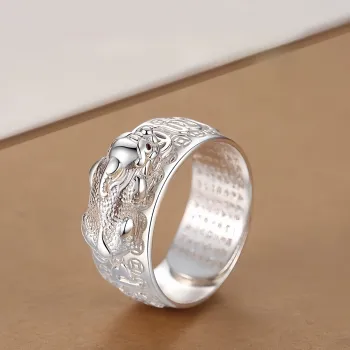 BKBU 990 Fine Silver Rings Unisex