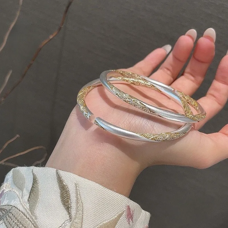 BKBU 999 Fine Silver Bangles Unisex-6