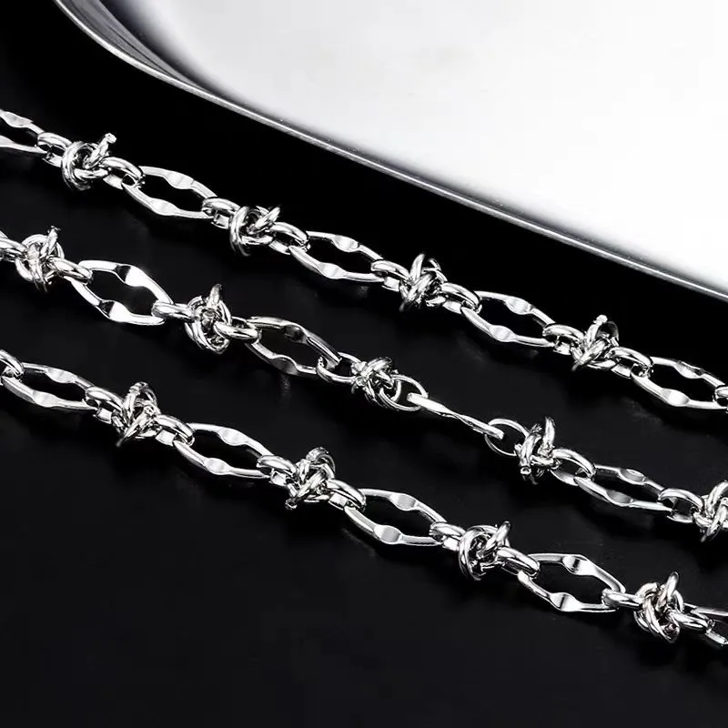 BKBU Titanium Steel Necklaces Unisex-4