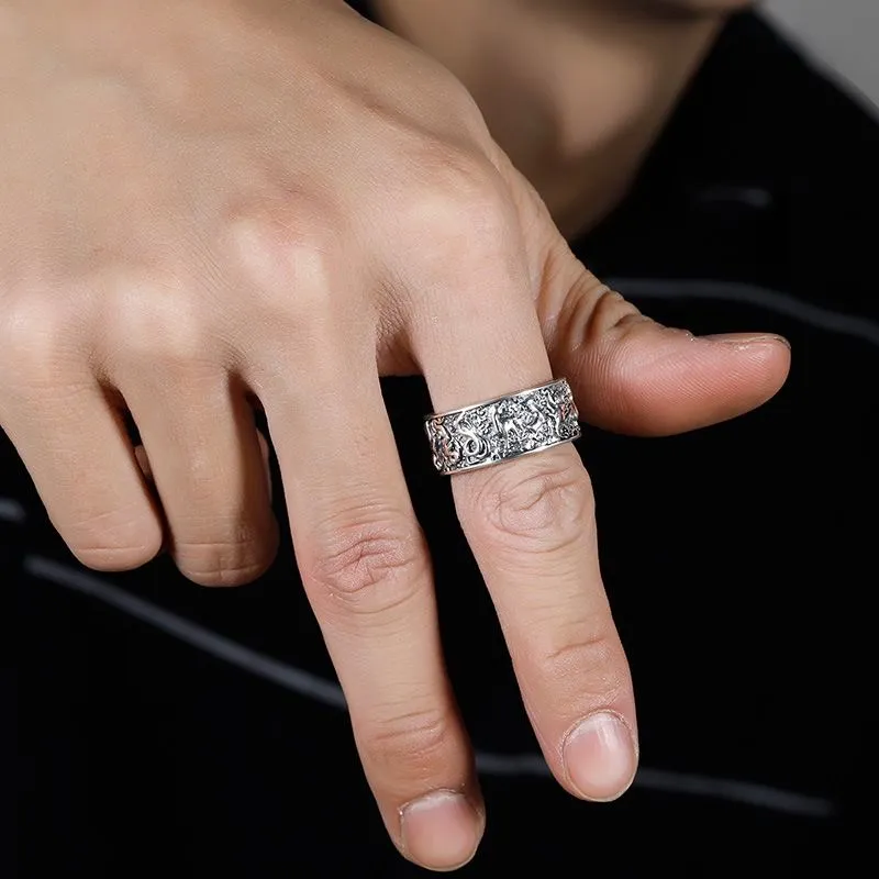 BKBU 999 Fine Silver Rings Unisex-2