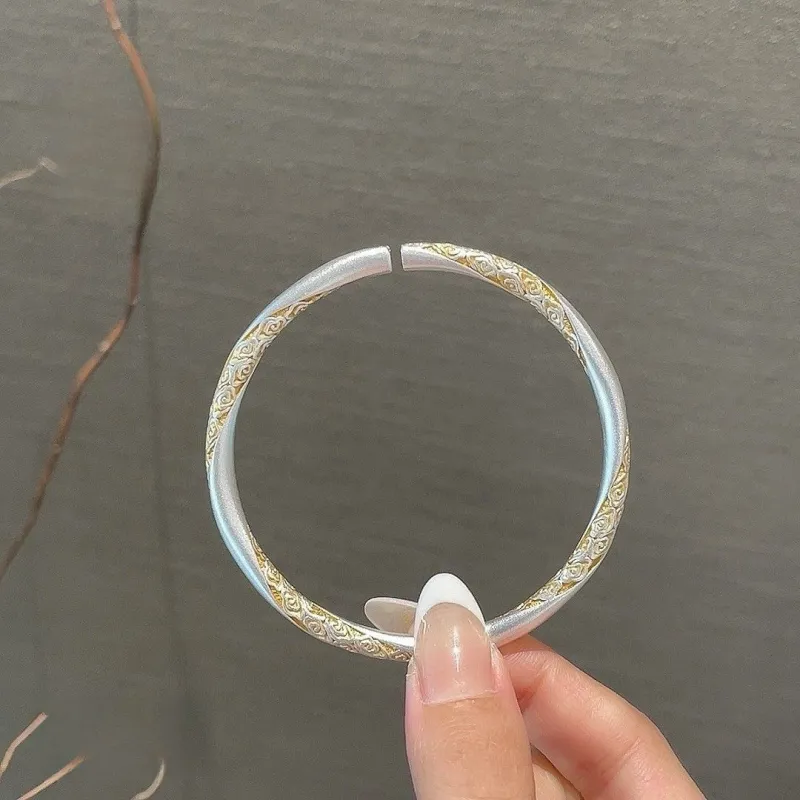 BKBU 999 Fine Silver Bangles Unisex-5