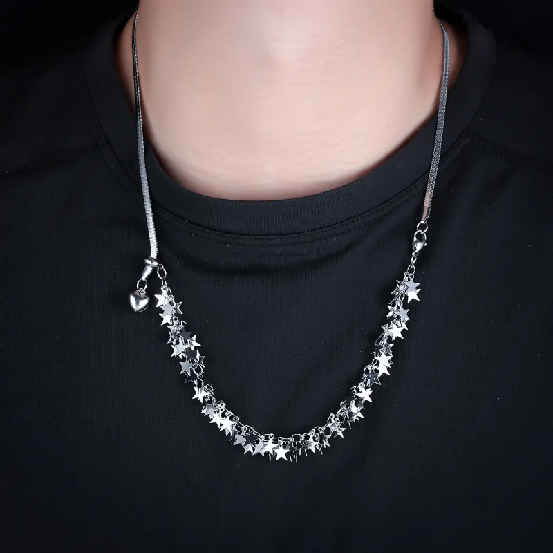 BKBU Titanium Steel Necklaces Unisex-1
