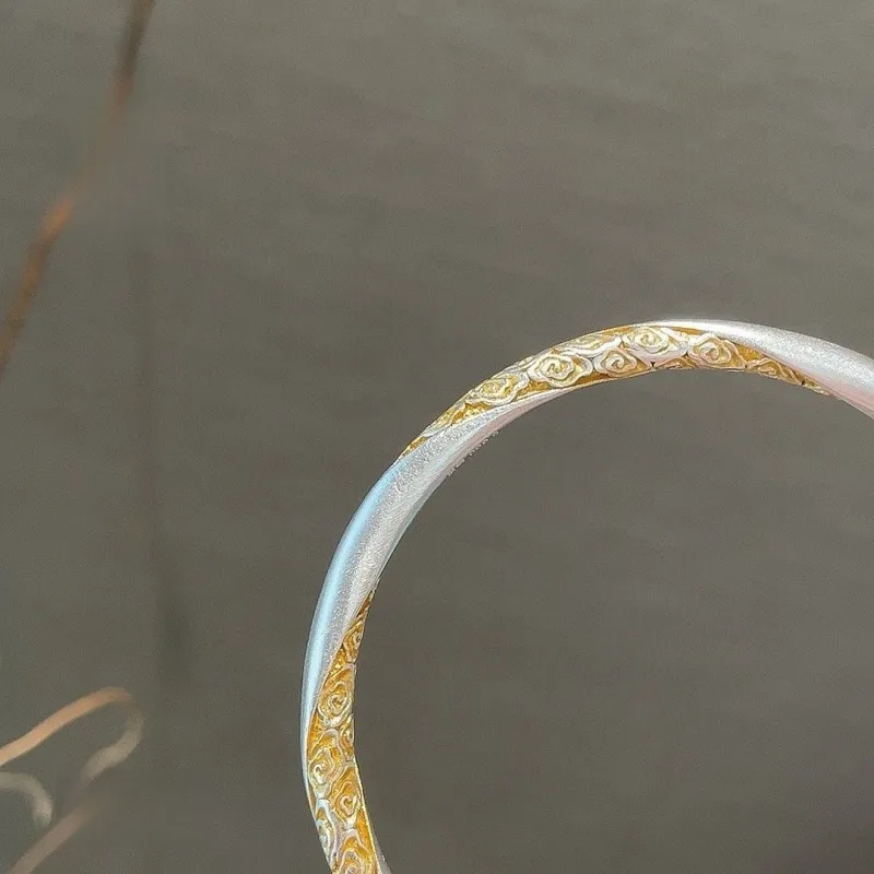 BKBU 999 Fine Silver Bangles Unisex-4