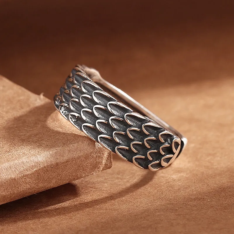 BKBU 990 Fine Silver Rings Unisex-2
