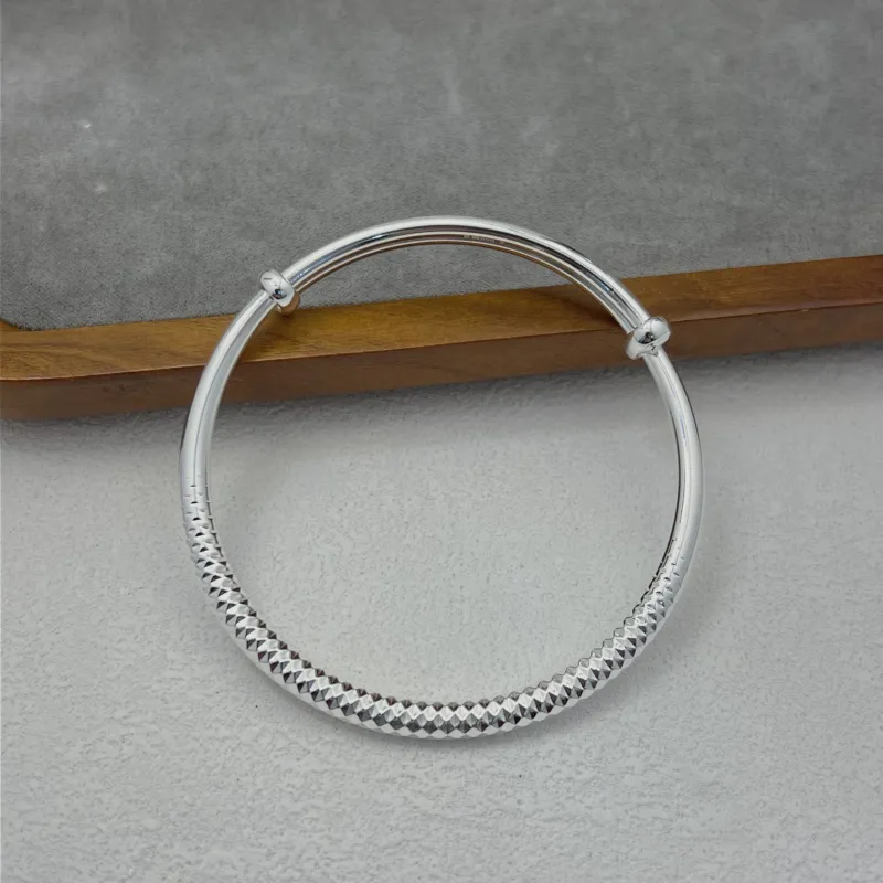 BKBU 999 Fine Silver Bangles Women's-5