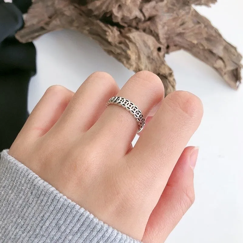 BKBU 990 Foot Silver Rings Unisex-4