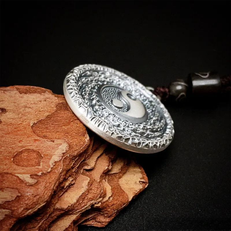 BKBU 999 Fine Silver Foot Silver Pendants Unisex-3