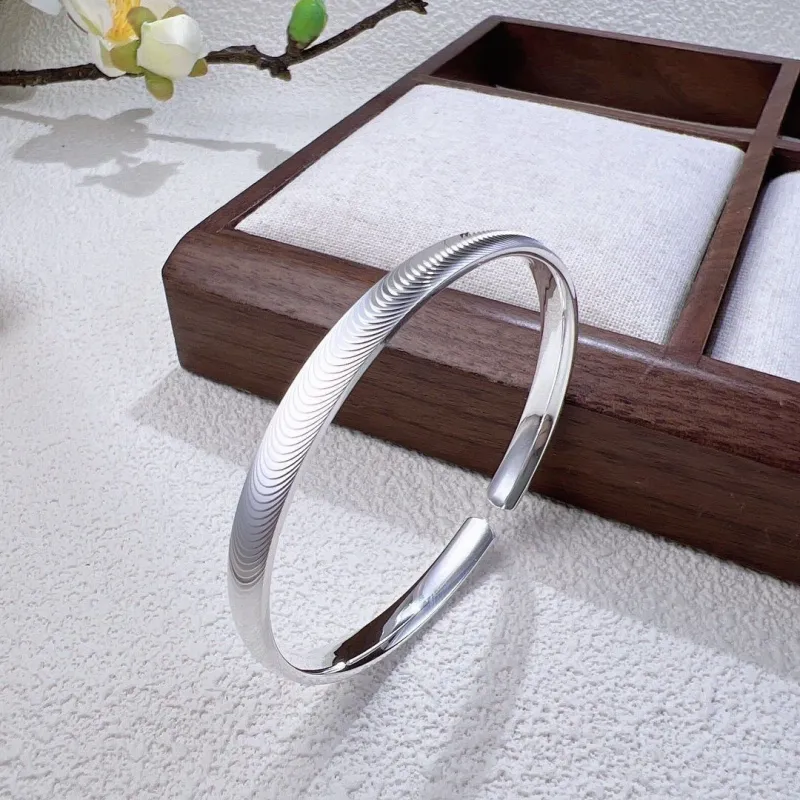 BKBU 999 Fine Silver Bangles Unisex-5