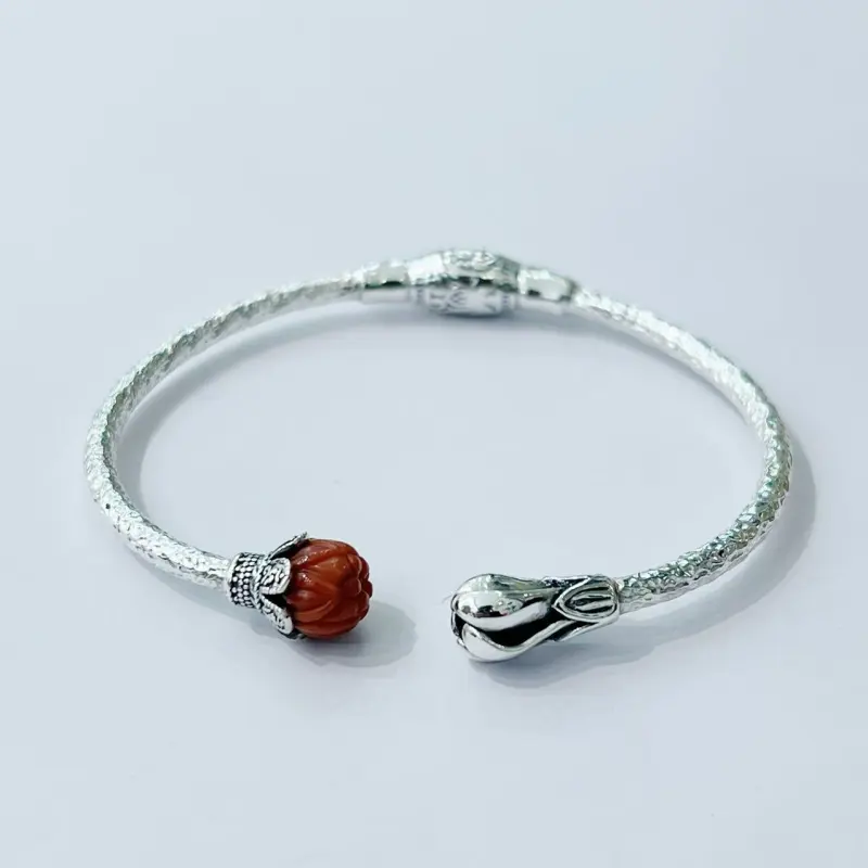 BKBU 999 Fine Silver Bangles Women's-2