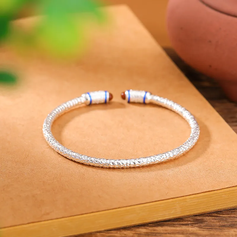 BKBU 999 Fine Silver Bangles Unisex-2