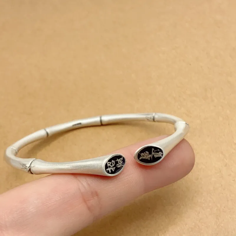 BKBU 999 Fine Silver Bangles Unisex-3
