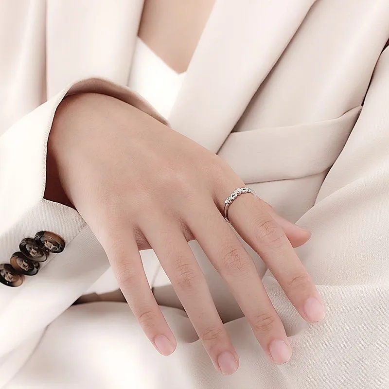 BKBU 990 Fine Silver Rings Unisex-3