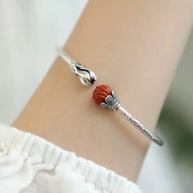 BKBU 999 Fine Silver Bangles Women's-5