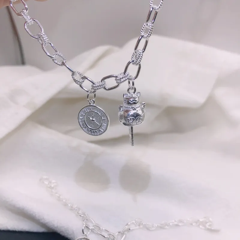 BKBU 990 Foot Silver Bracelets Unisex-4