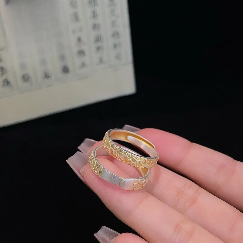 BKBU 999 Fine Silver Rings Unisex-4