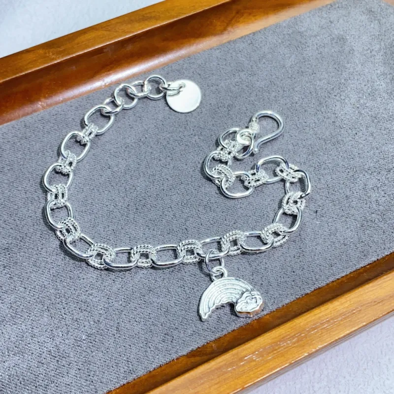 BKBU 990 Foot Silver Bracelets Unisex-3