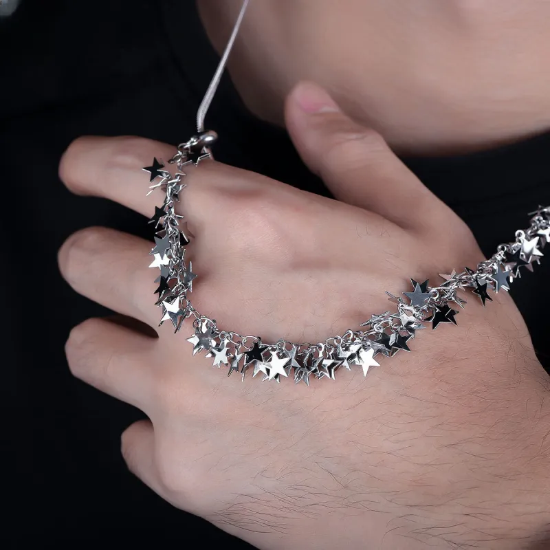 BKBU Titanium Steel Necklaces Unisex-3