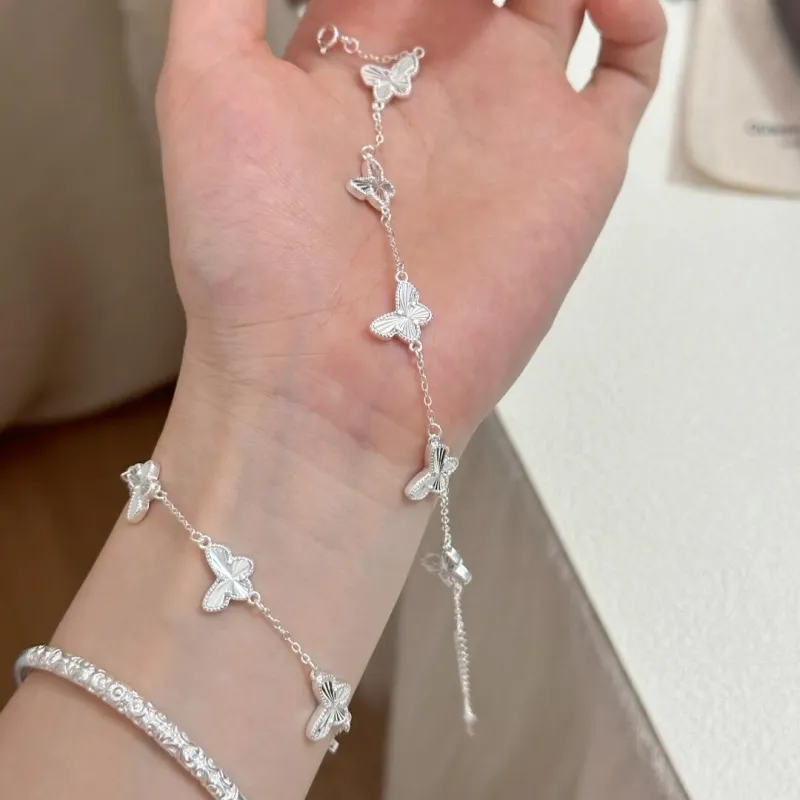 BKBU 990 Foot Silver Bracelets Women's-2