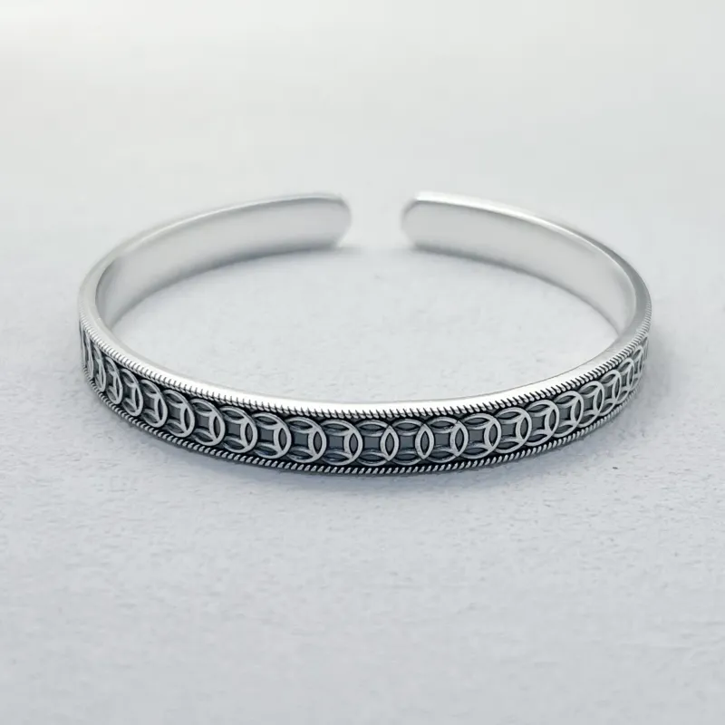 BKBU 999 Fine Silver Bangles Unisex-5
