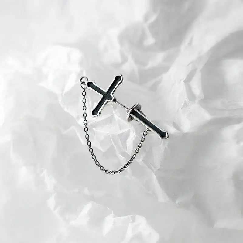 BKBU 925 Sterling Silver Earrings Unisex-6