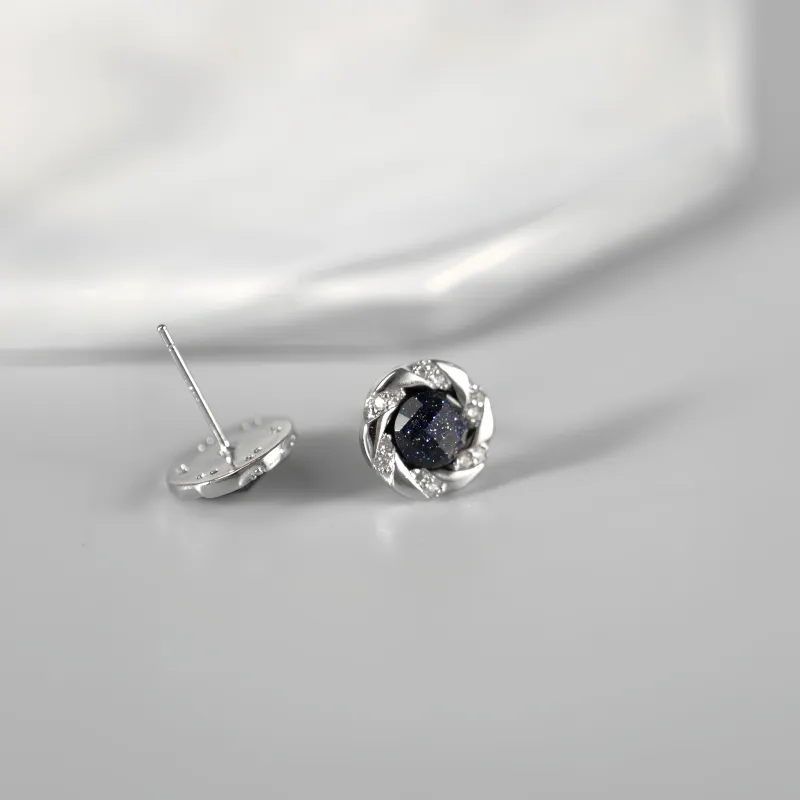 BKBU Titanium Steel Stud Earrings Unisex-1