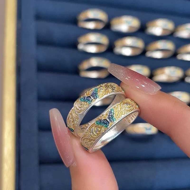 BKBU 999 Fine Silver Rings Unisex-4