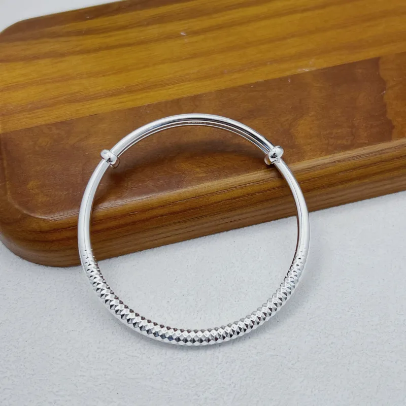 BKBU 999 Fine Silver Bangles Women's-4