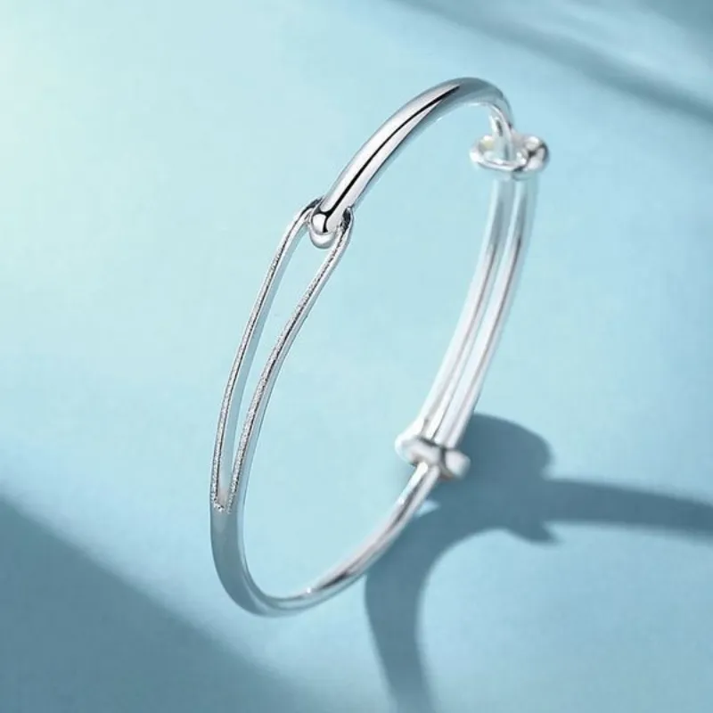 BKBU 999 Fine Silver Bangles Unisex-3
