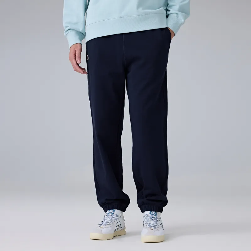 Kappa 1916 Series Knitted Sports Pants Men's Midnight Blue-2