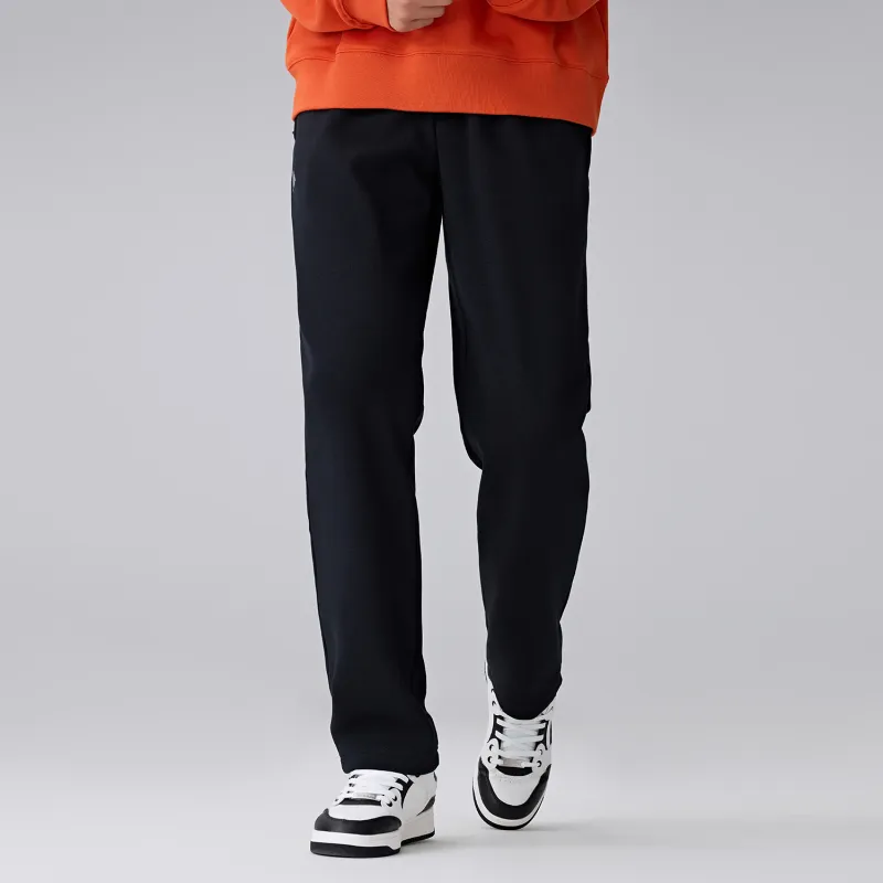 Kappa Knitted Sweatpants Men's Black-3