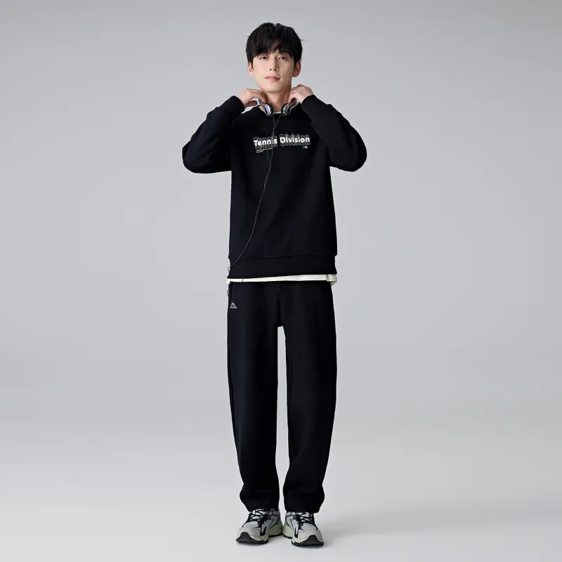 Kappa 1916 Knitted Sweatpants Men's Black-3