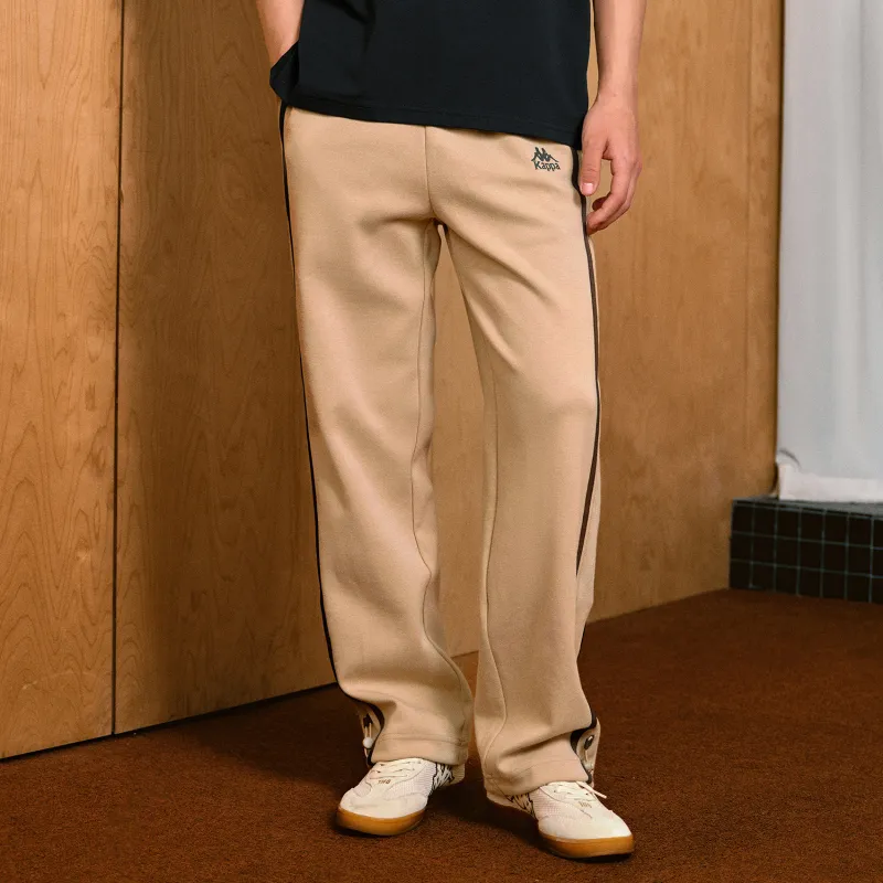 Kappa 1916 Series Casual Pants Unisex Khaki-3