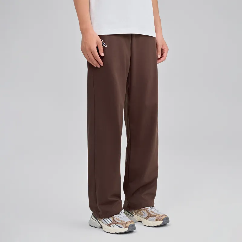 Kappa 1916 Series Knitted Sports Pants Men's Chocolate Dark Brown 6536-3