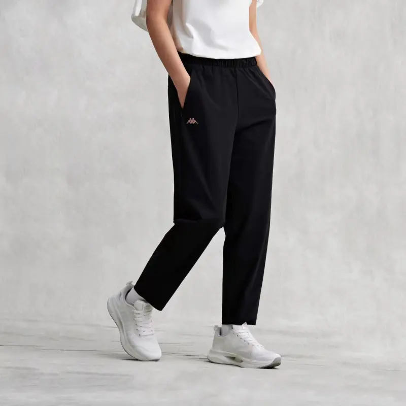 Kappa Casual Pants Women's Black-2