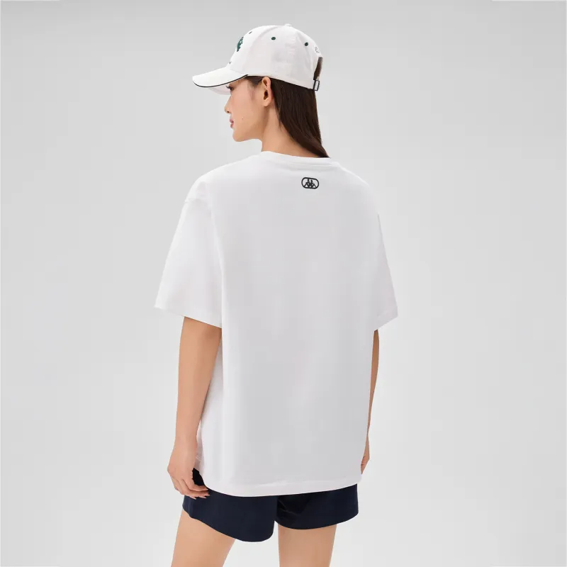 Kappa 1916 Series T Shirt Unisex White-5