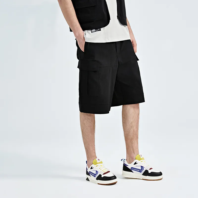 Kappa Casual Shorts Men's Black-5