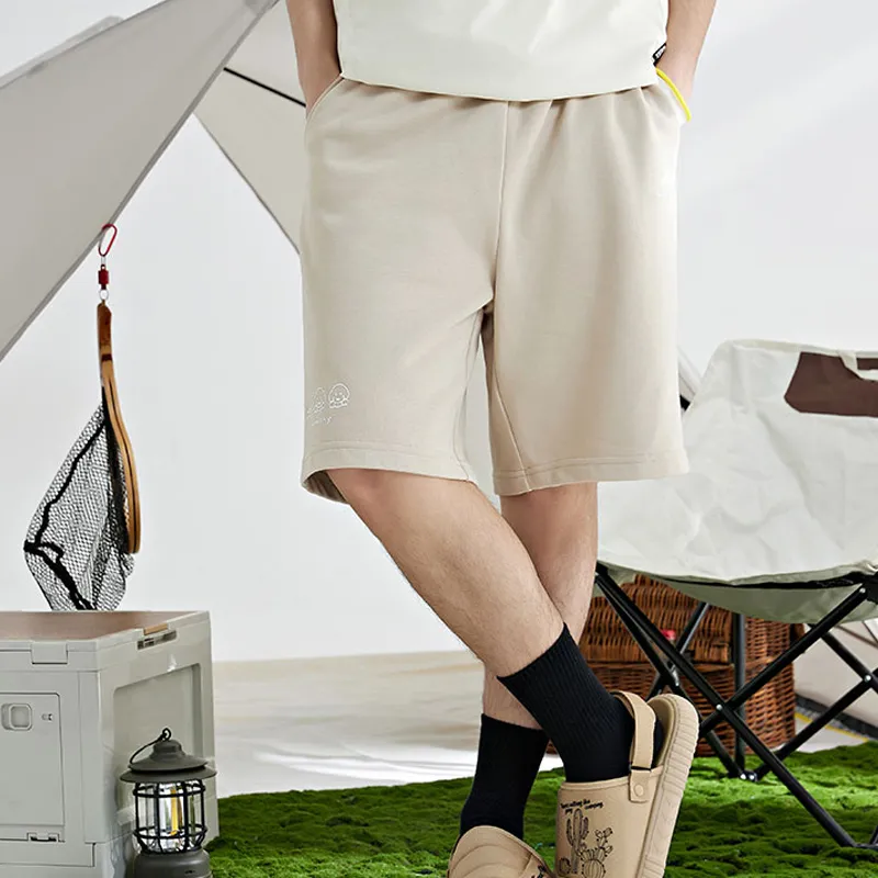 Kappa x MENGCHONGCHAHUASHI LIANMINGKUAN Casual Shorts Men's-10