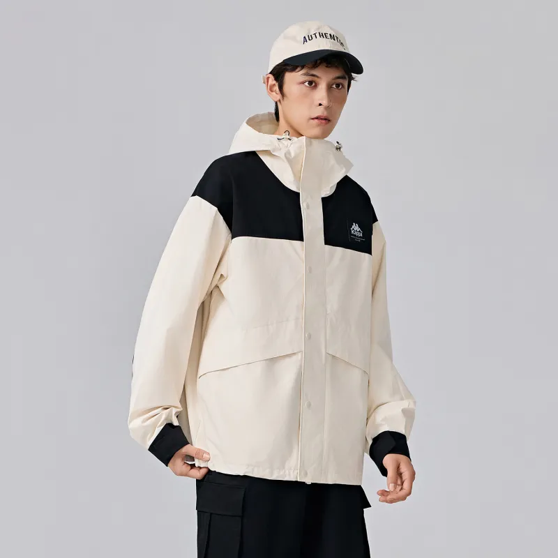 Kappa PLAYER Jackets Coats Unisex White-3