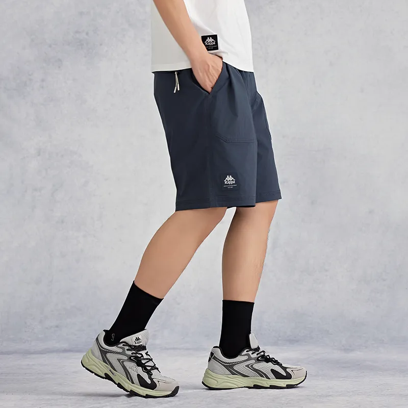 Kappa PLAYER Player Collection Summer Casual Shorts Men's Iron Asphalt Gray-5