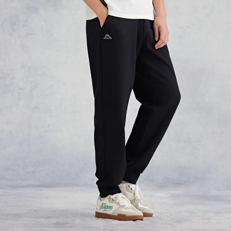 Kappa 1916 Series Knitted Sweatpants Men's Monochrome-2